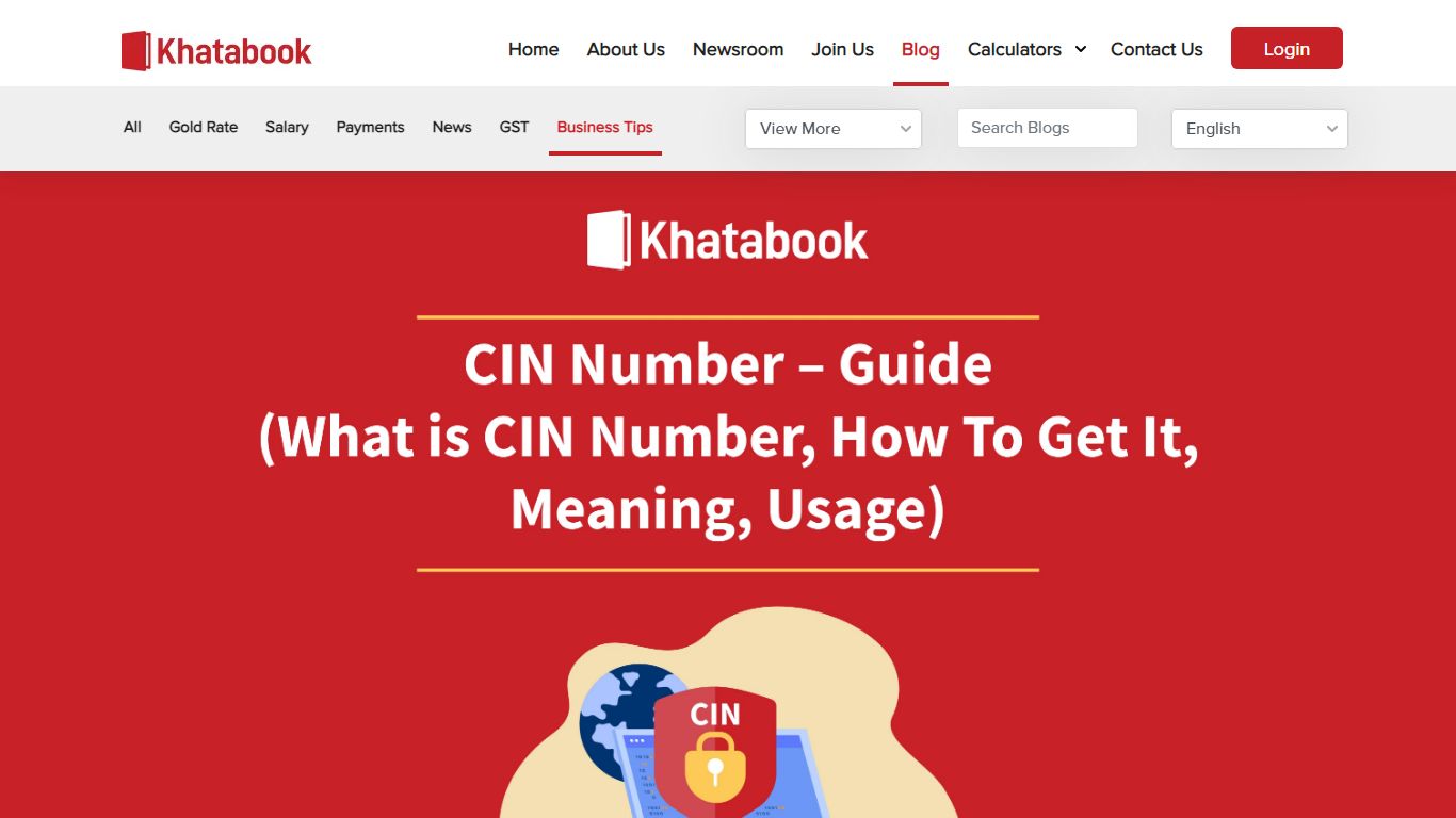 What is CIN Number, Meaning, Full Form, How To Get It & Usage - Khatabook